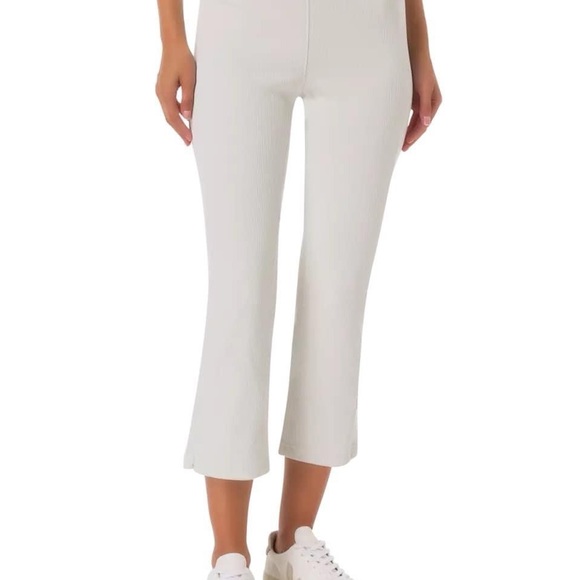 EUC Lululemon Ribbed Softstreme Zip-Leg High-Rise Cropped Pant 25" size 6 - Picture 6 of 13